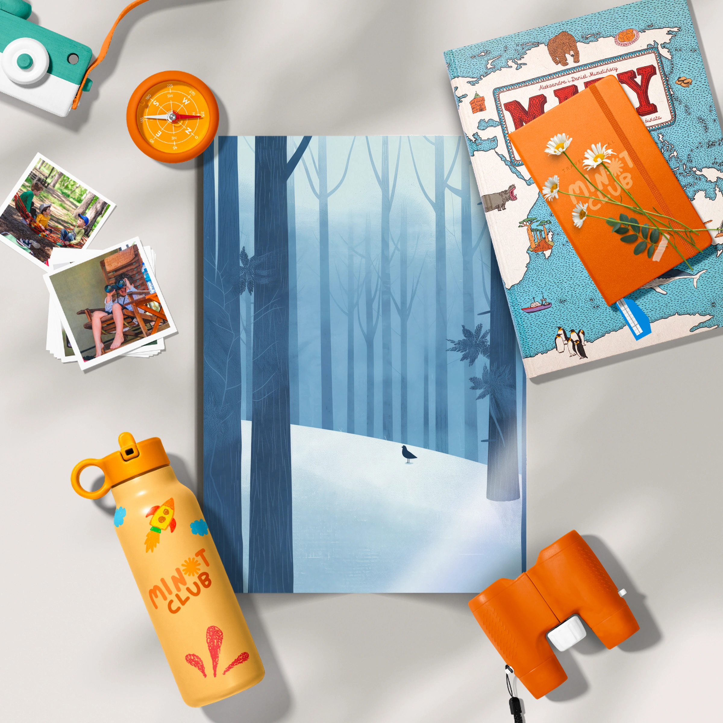 Winter Forest Nursery Print
