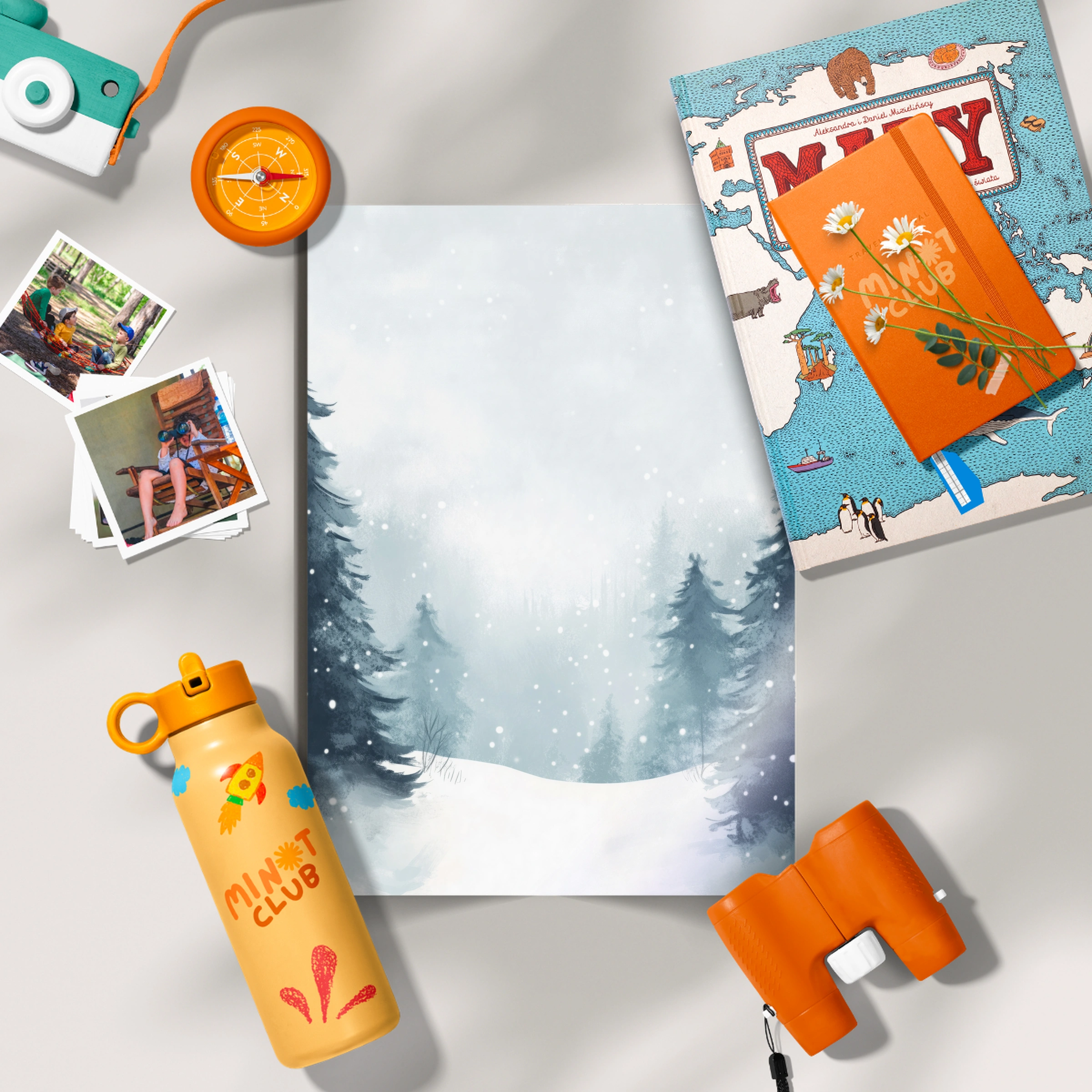 Winter Forest Two Christmas Print