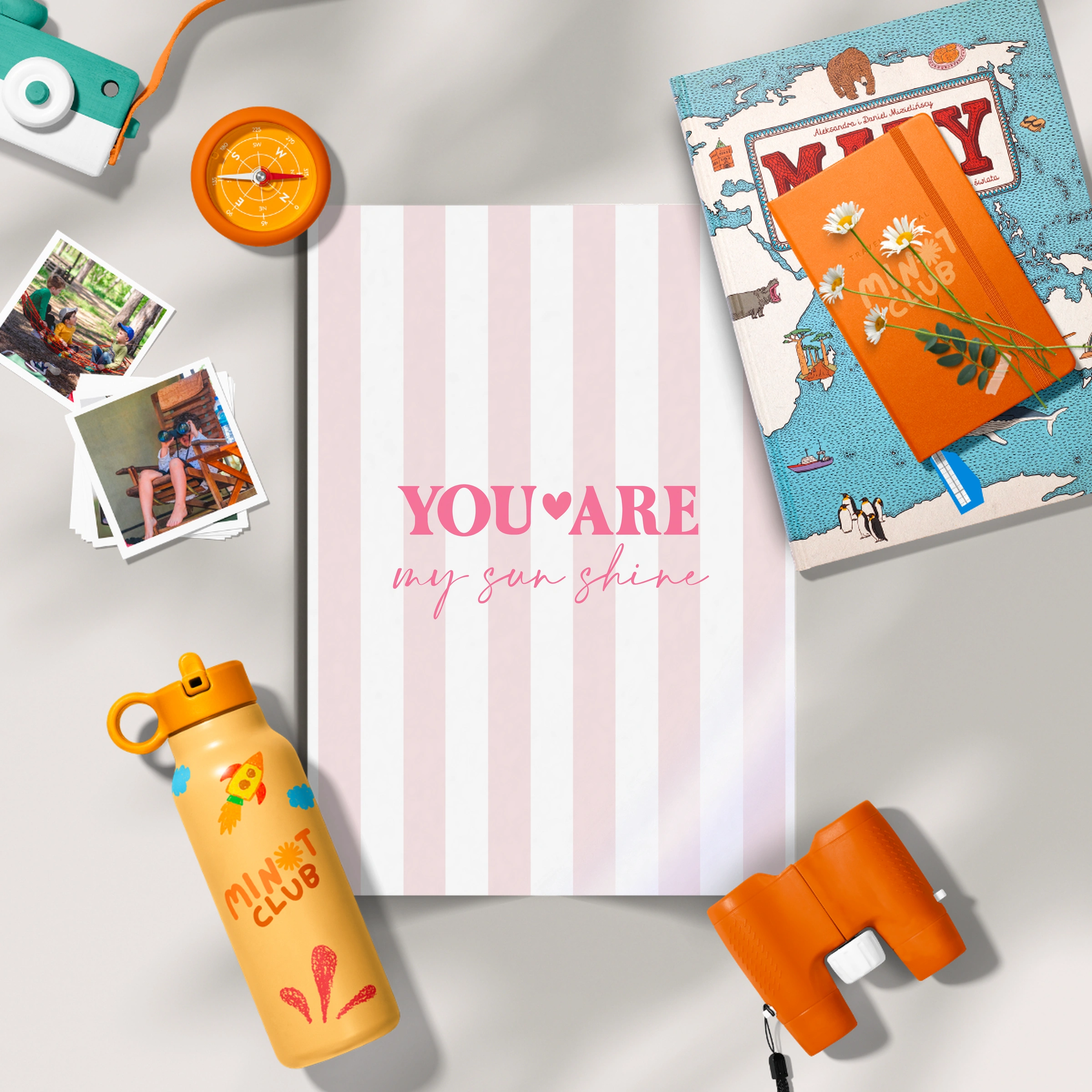 You Are My Sunshine Pink Nursery Print