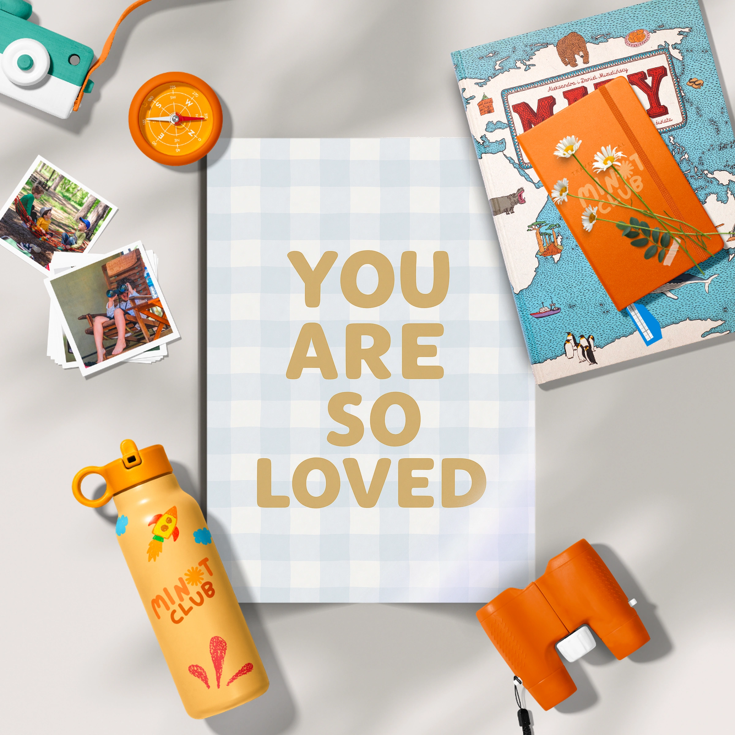 You Are So Loved Four Nursery Print