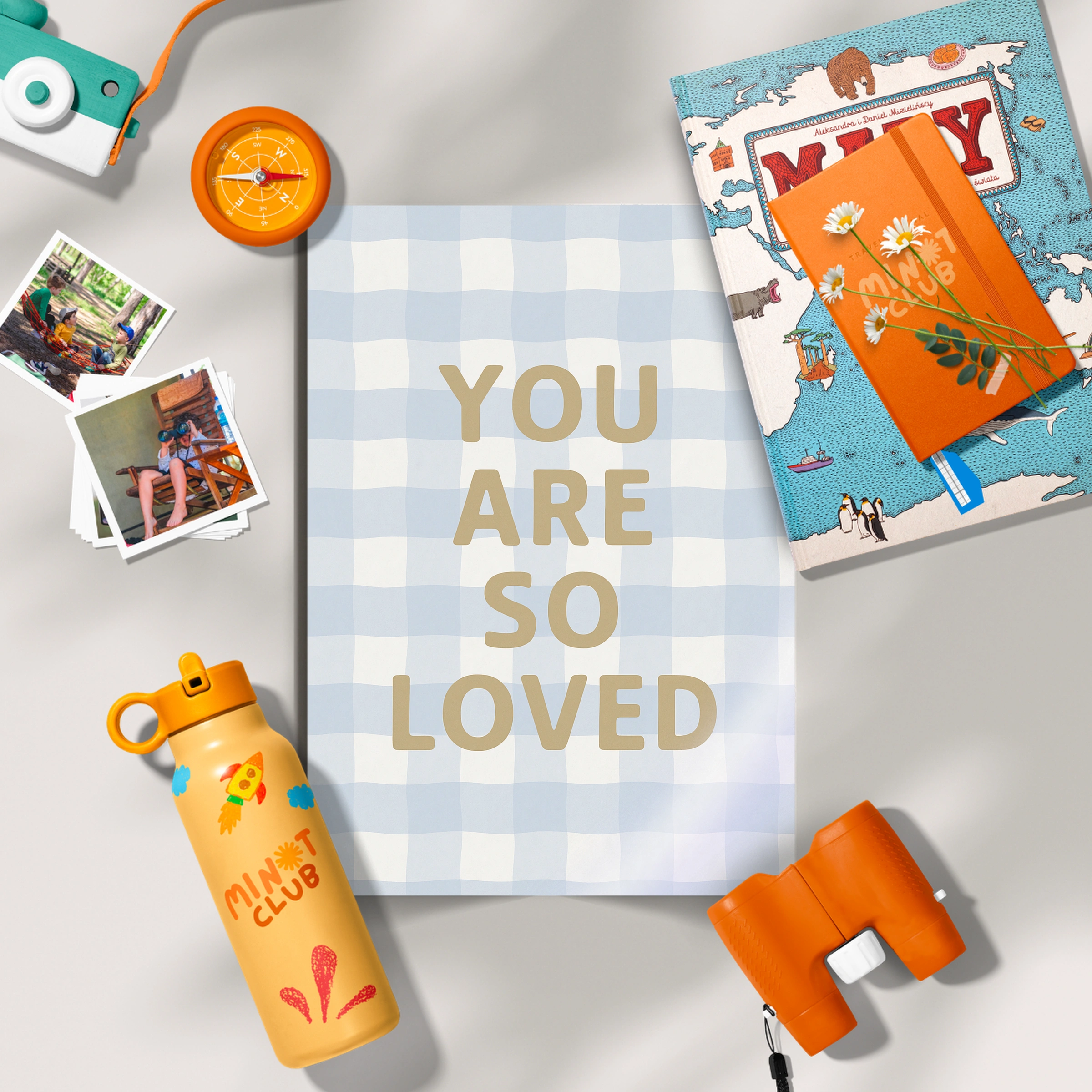 You Are So Loved Three Nursery Print