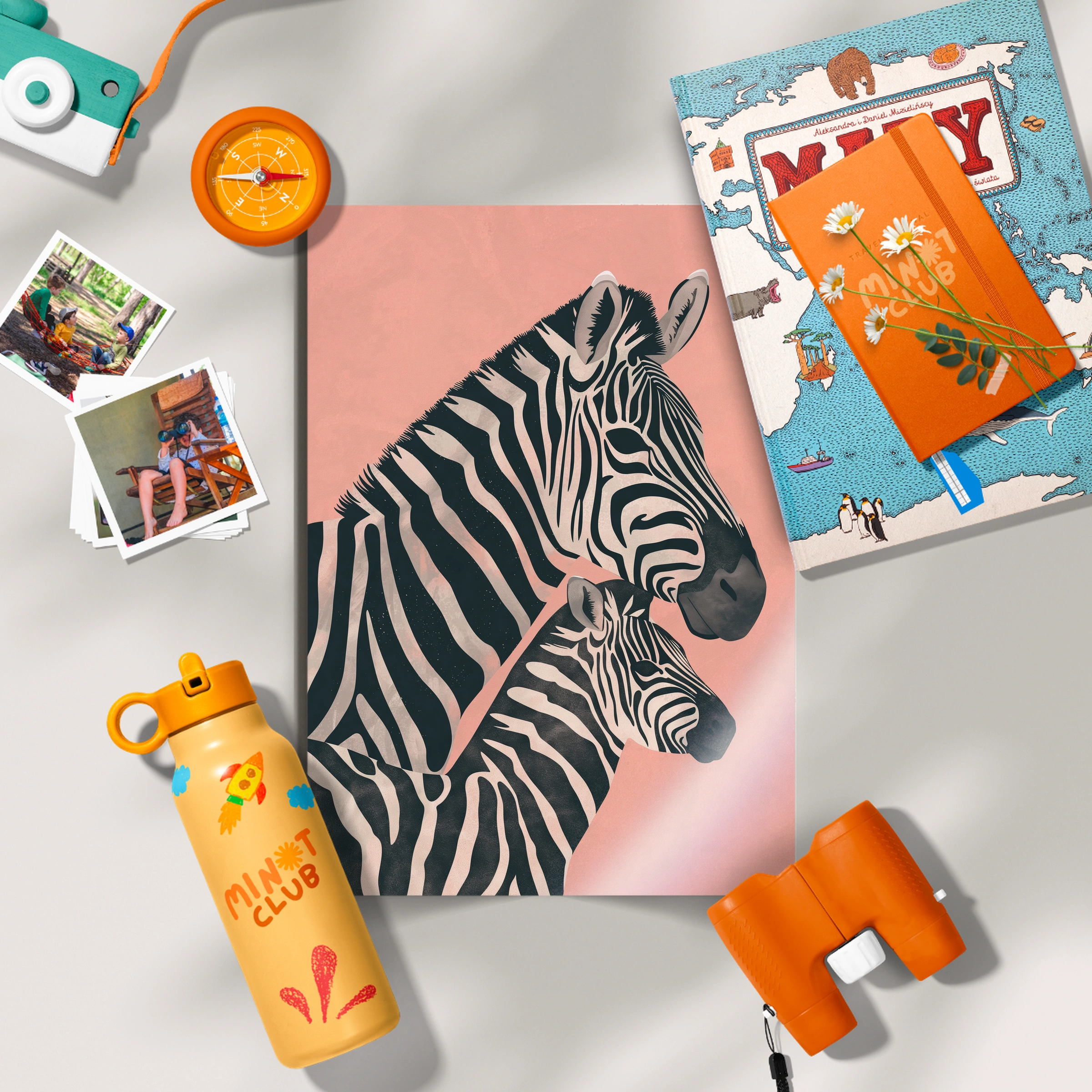 Zebras Nursery Print