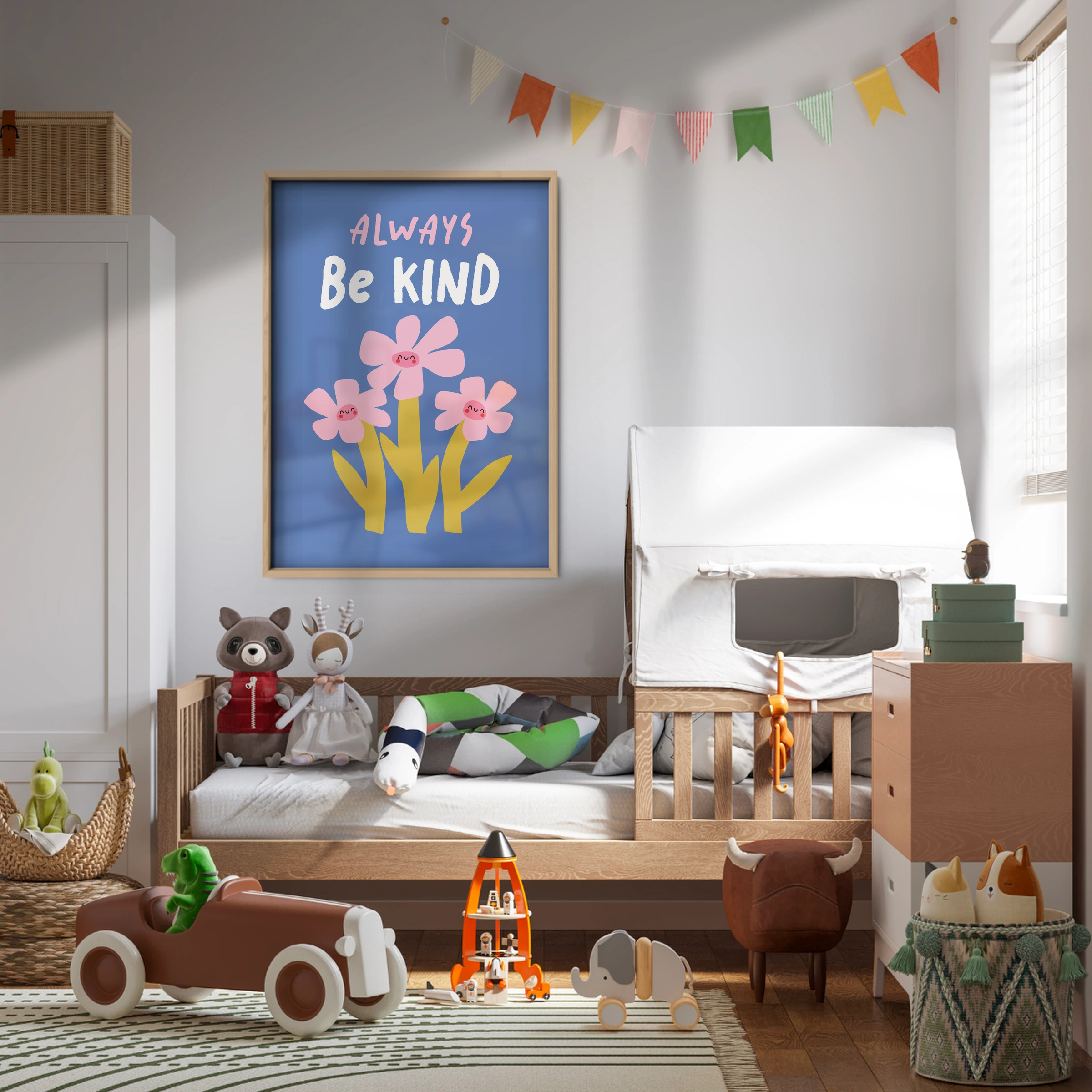 Always Be Kind Nursery Print