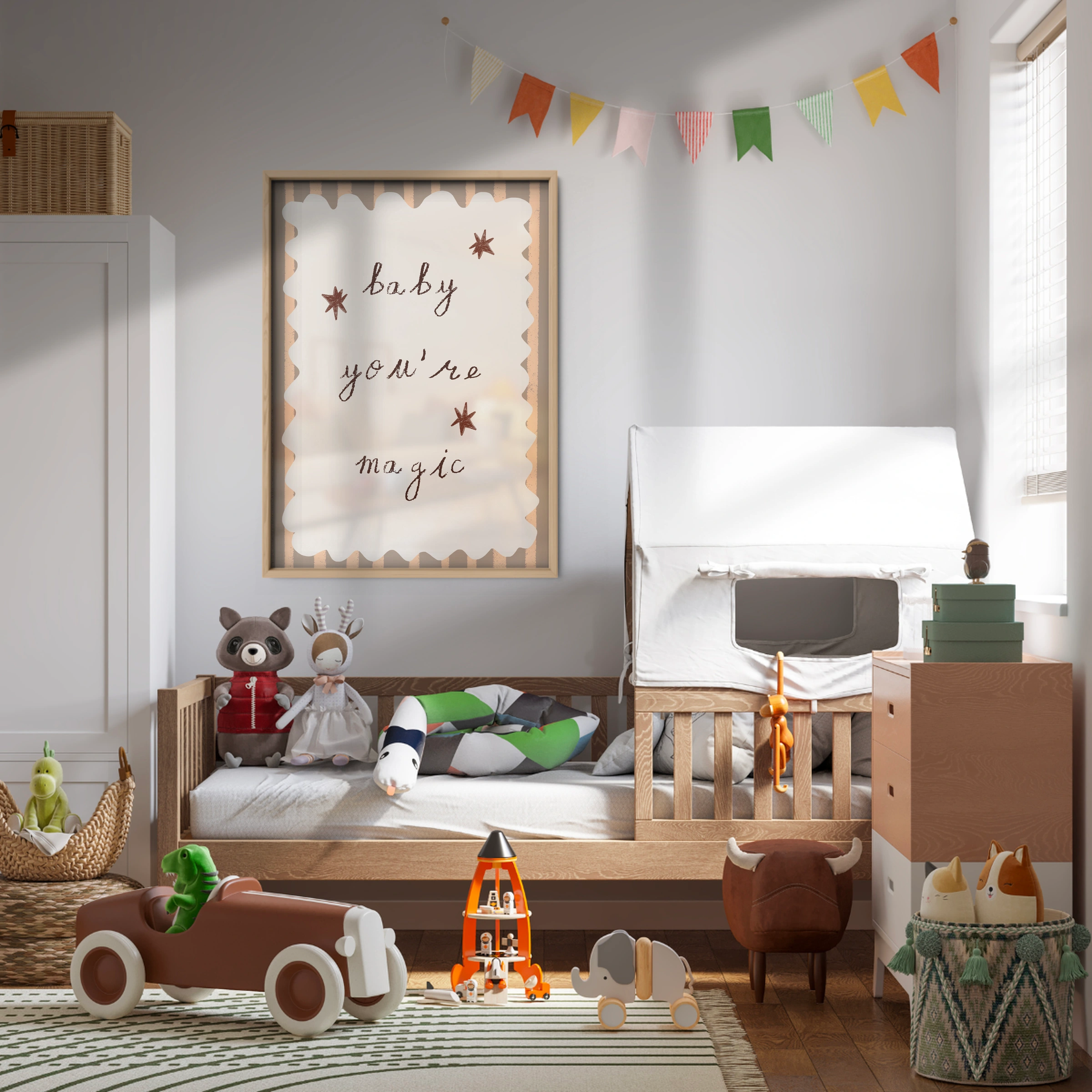 Baby You're Magic Nursery Print