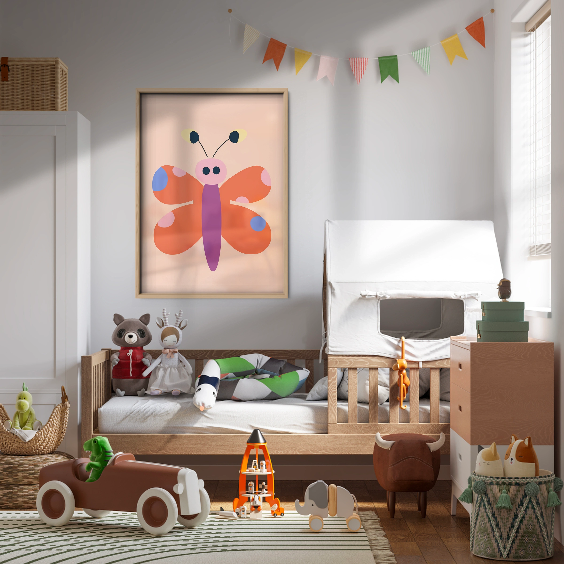 Butterfly Nursery Print