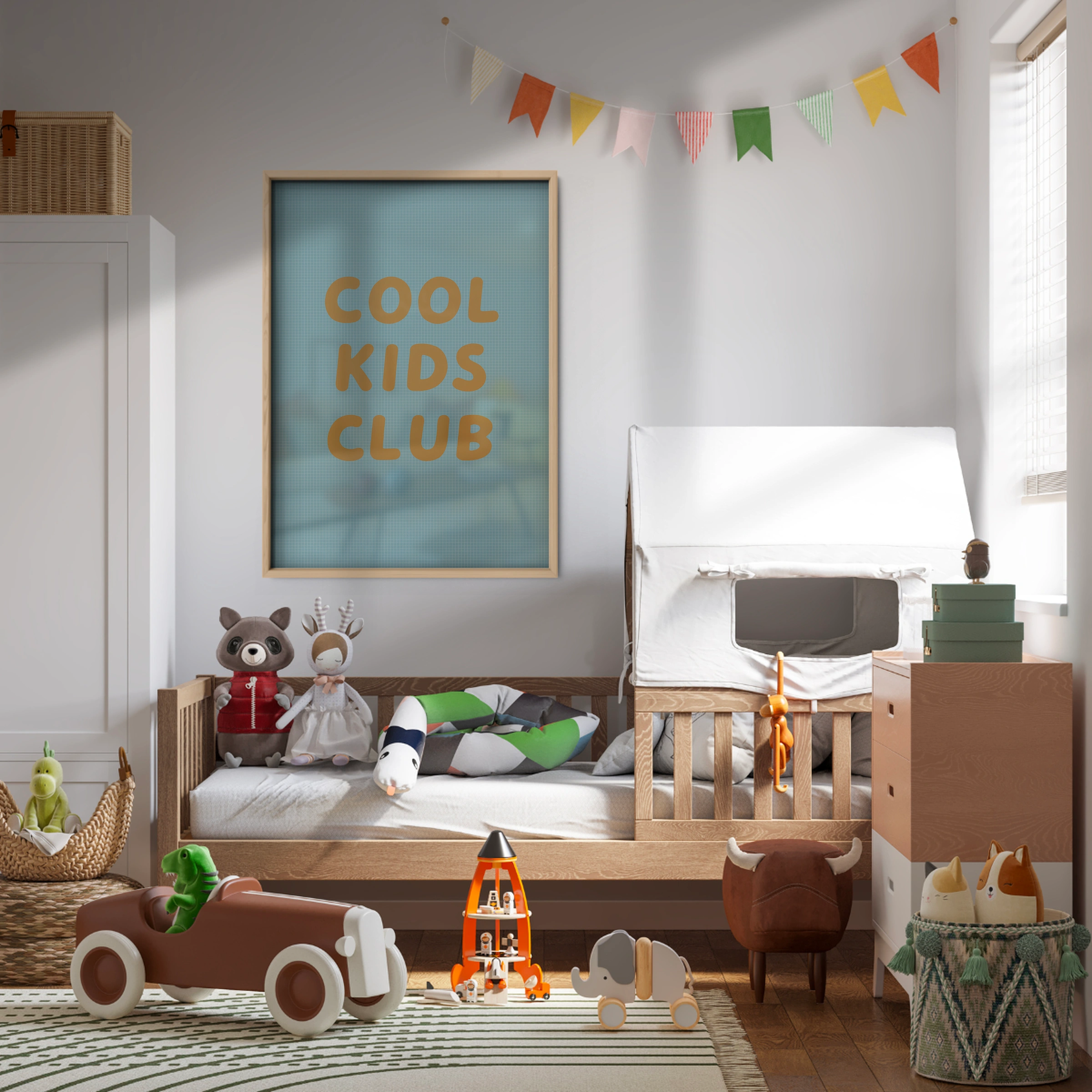 Cool Kids Club Two Nursery Print