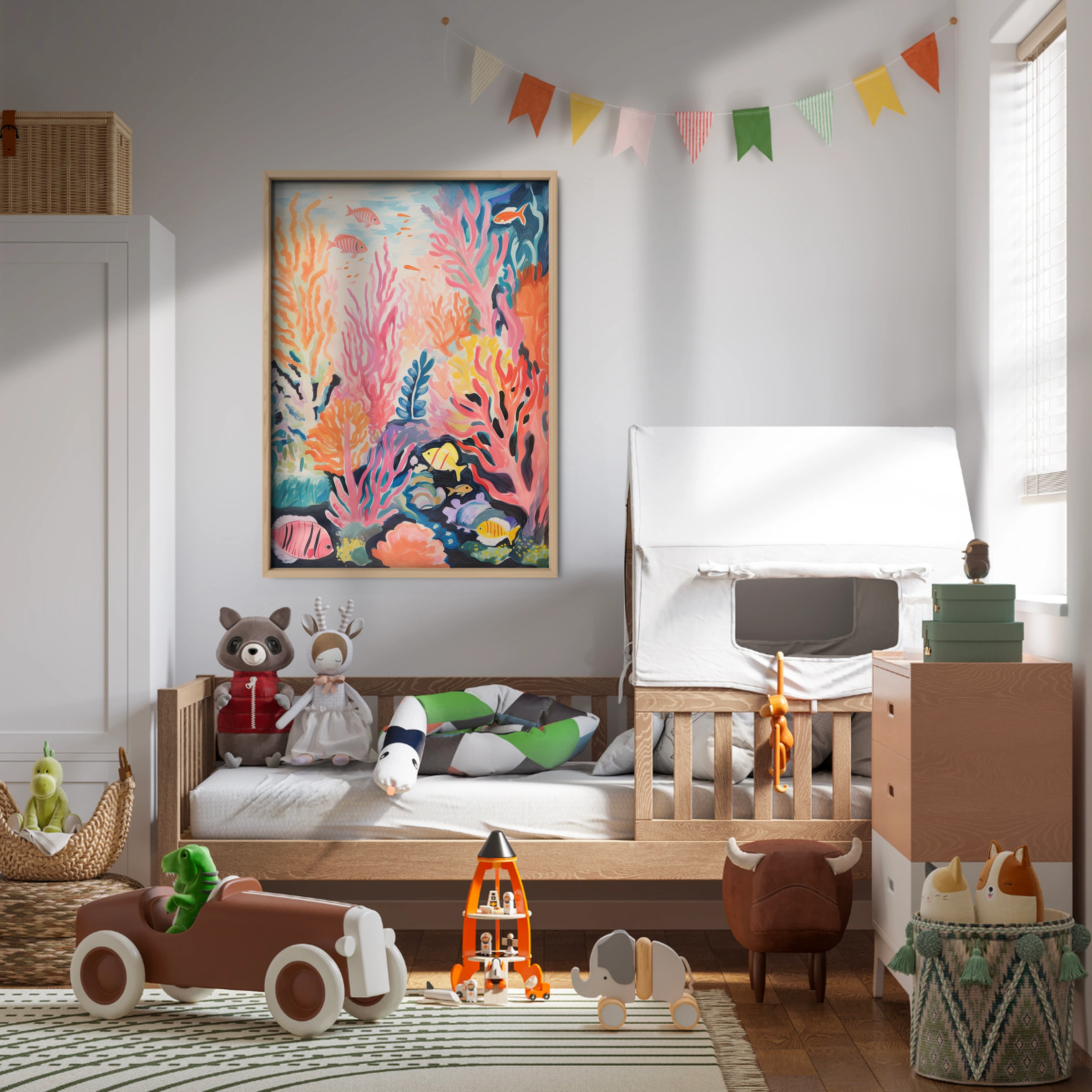 Coral Reef Nursery Print