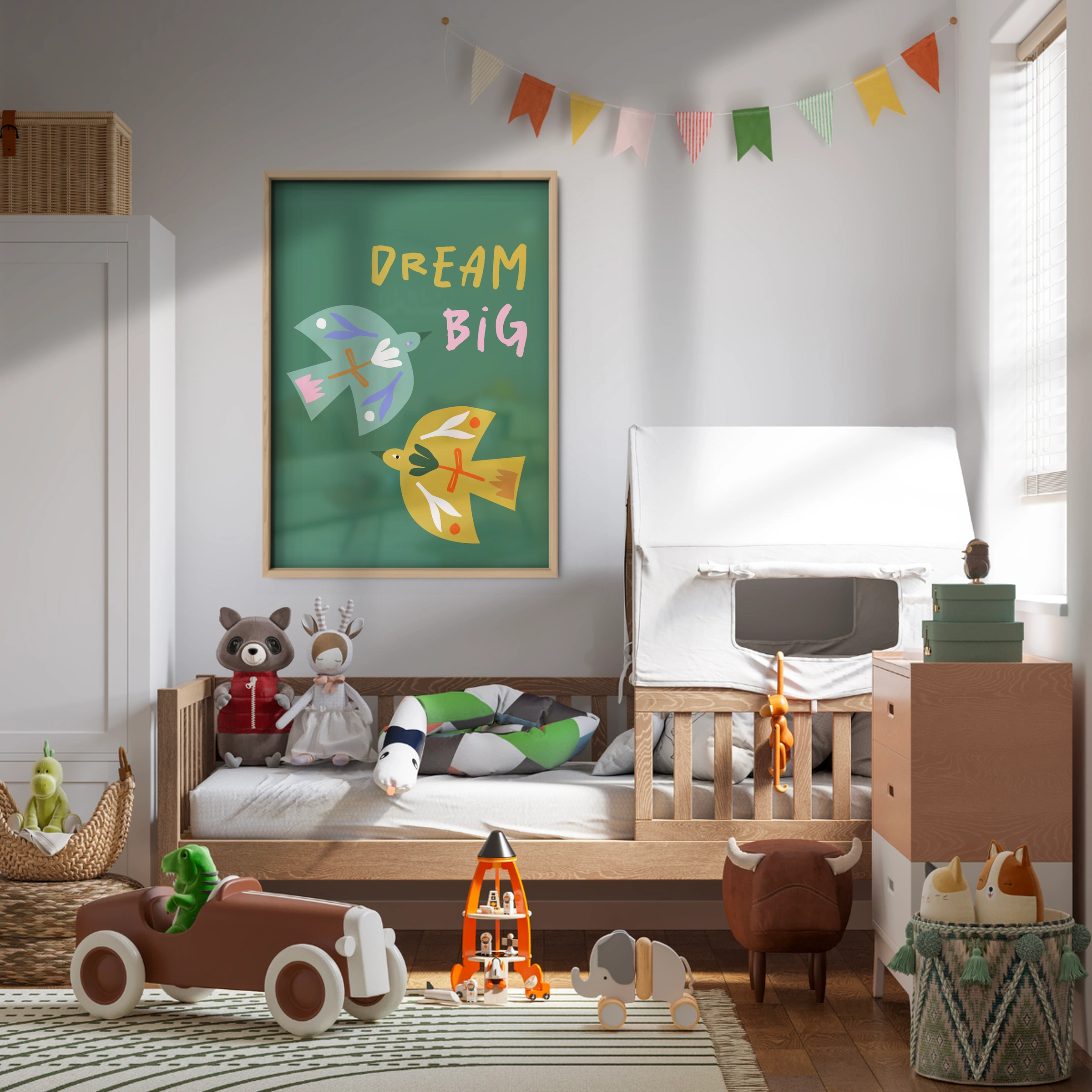 Dream Big Nursery Print