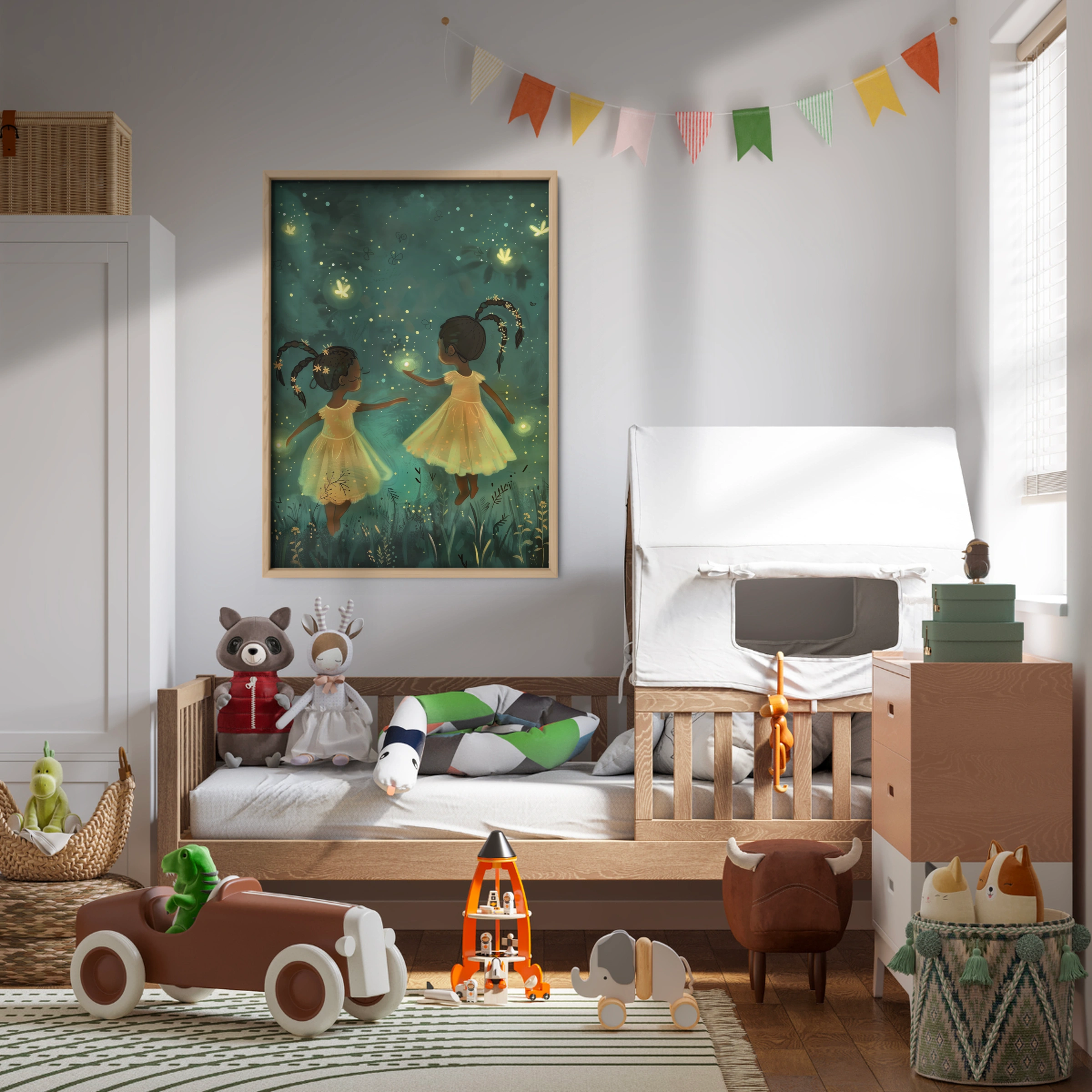Fairies Dancing Nursery Print