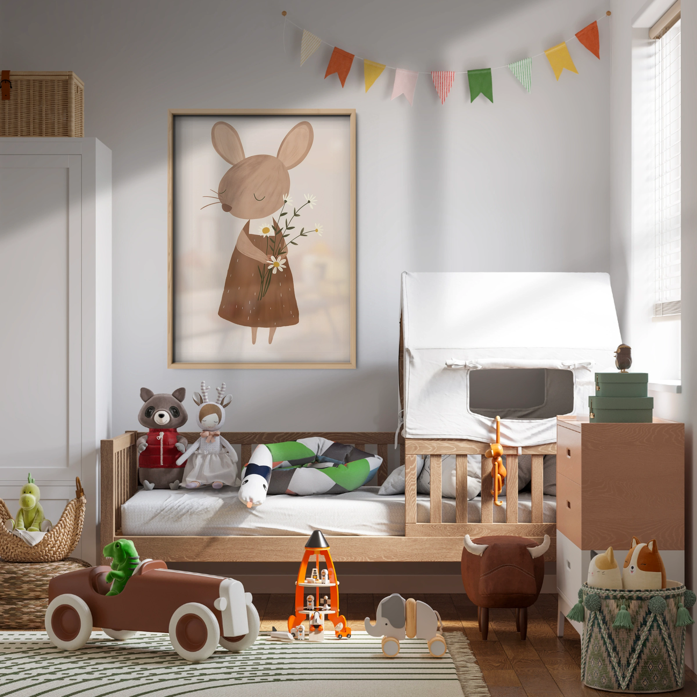 Field Mouse Nursery Print