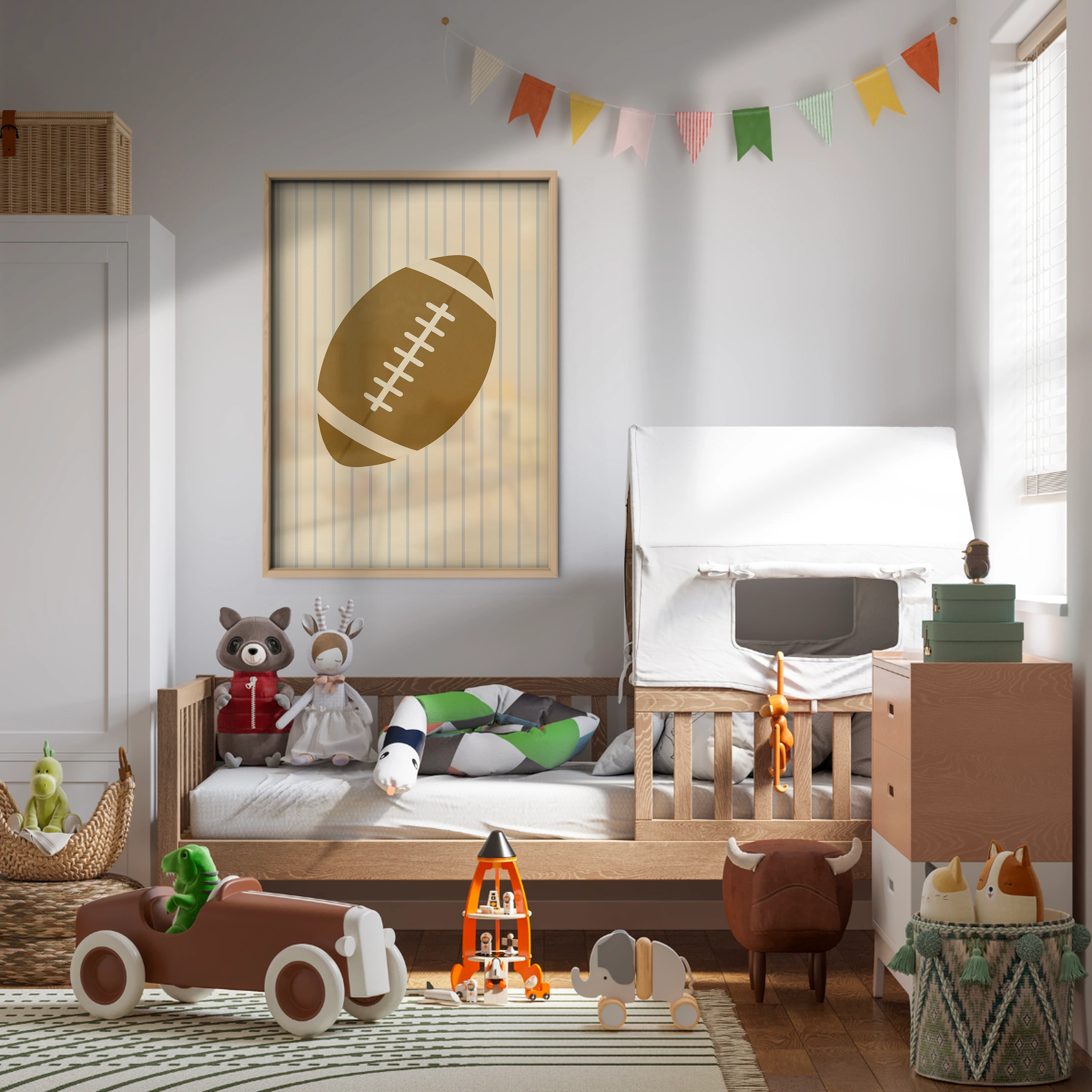 Football Nursery Print