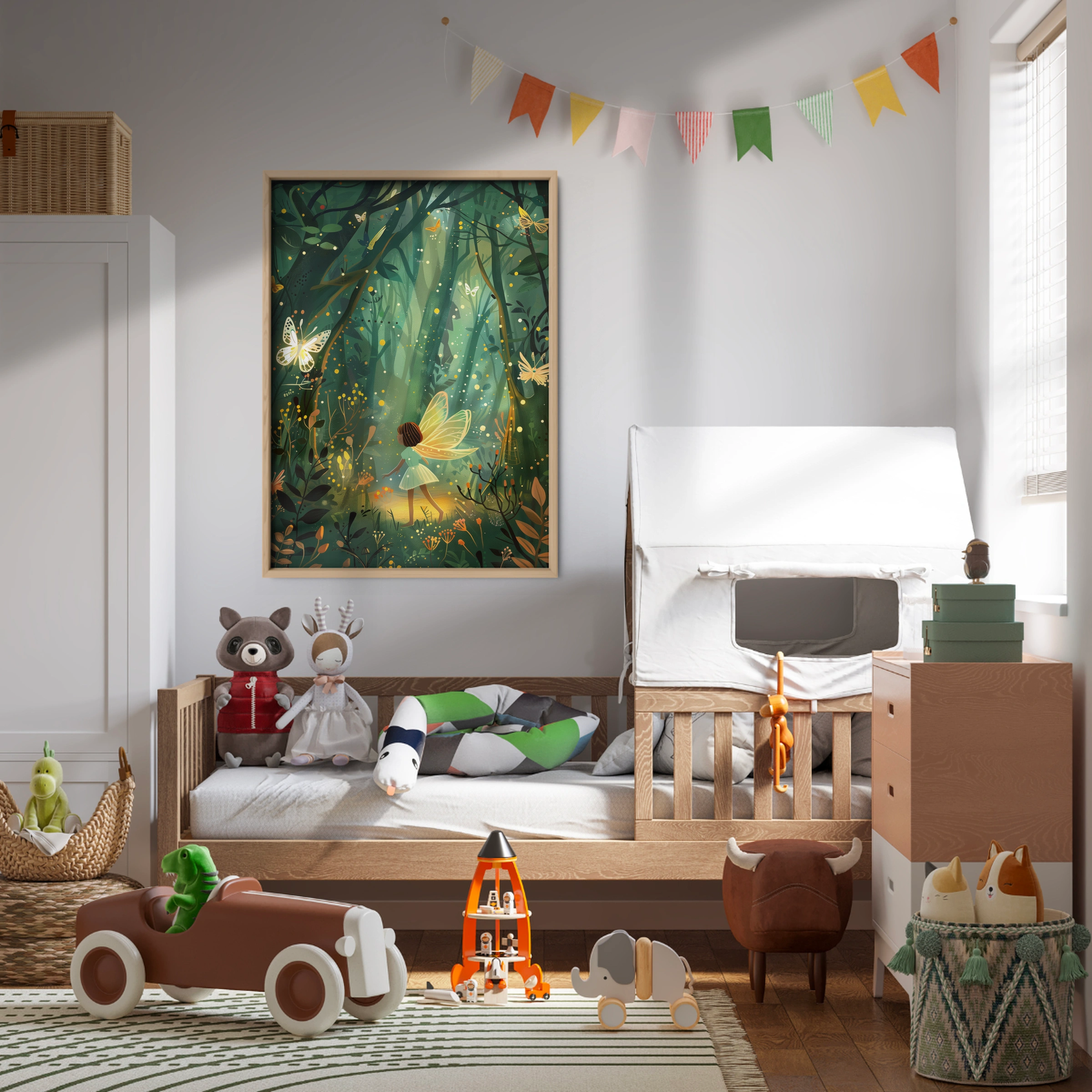 Forest Fairy Nursery Print