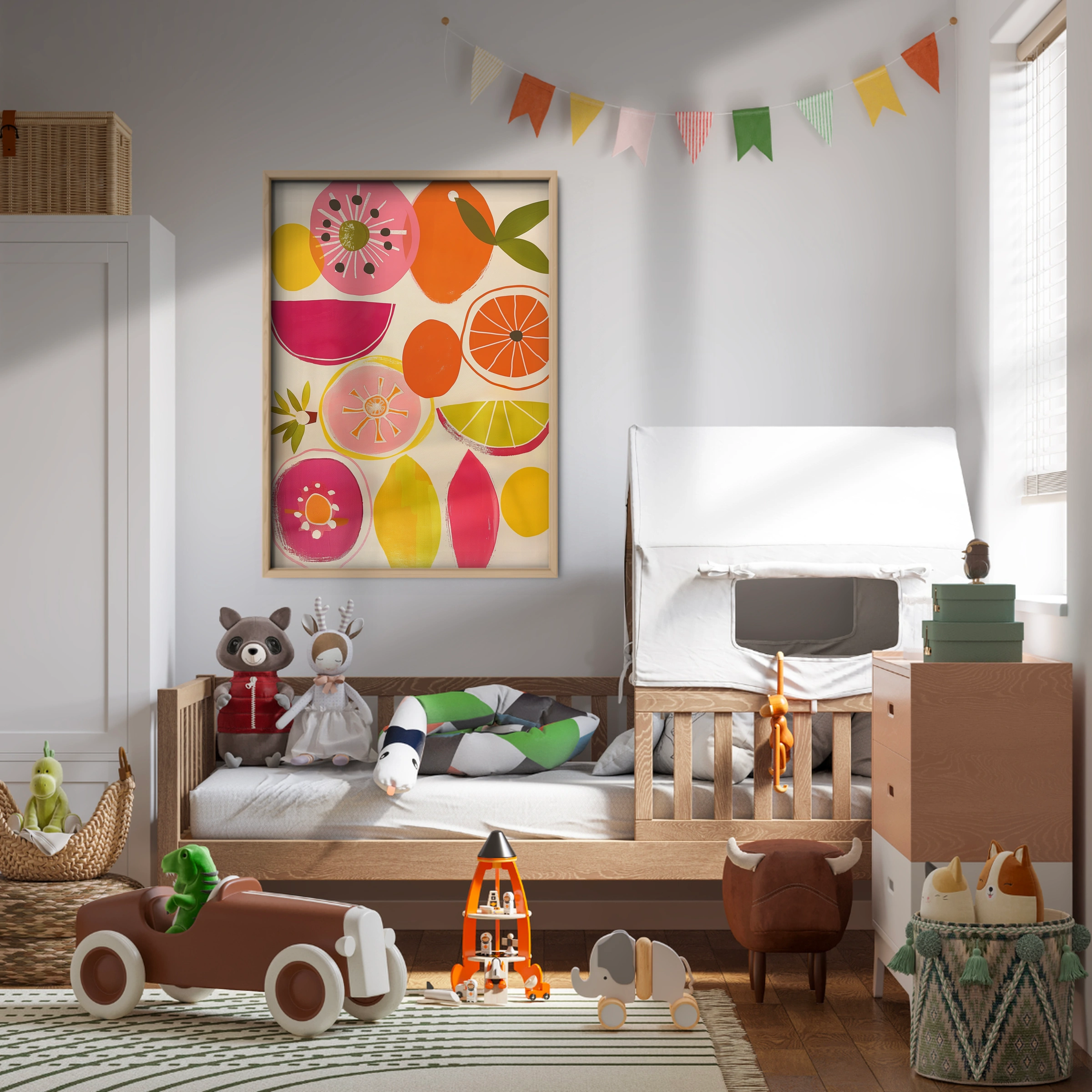 Fruit Medley Nursery Print