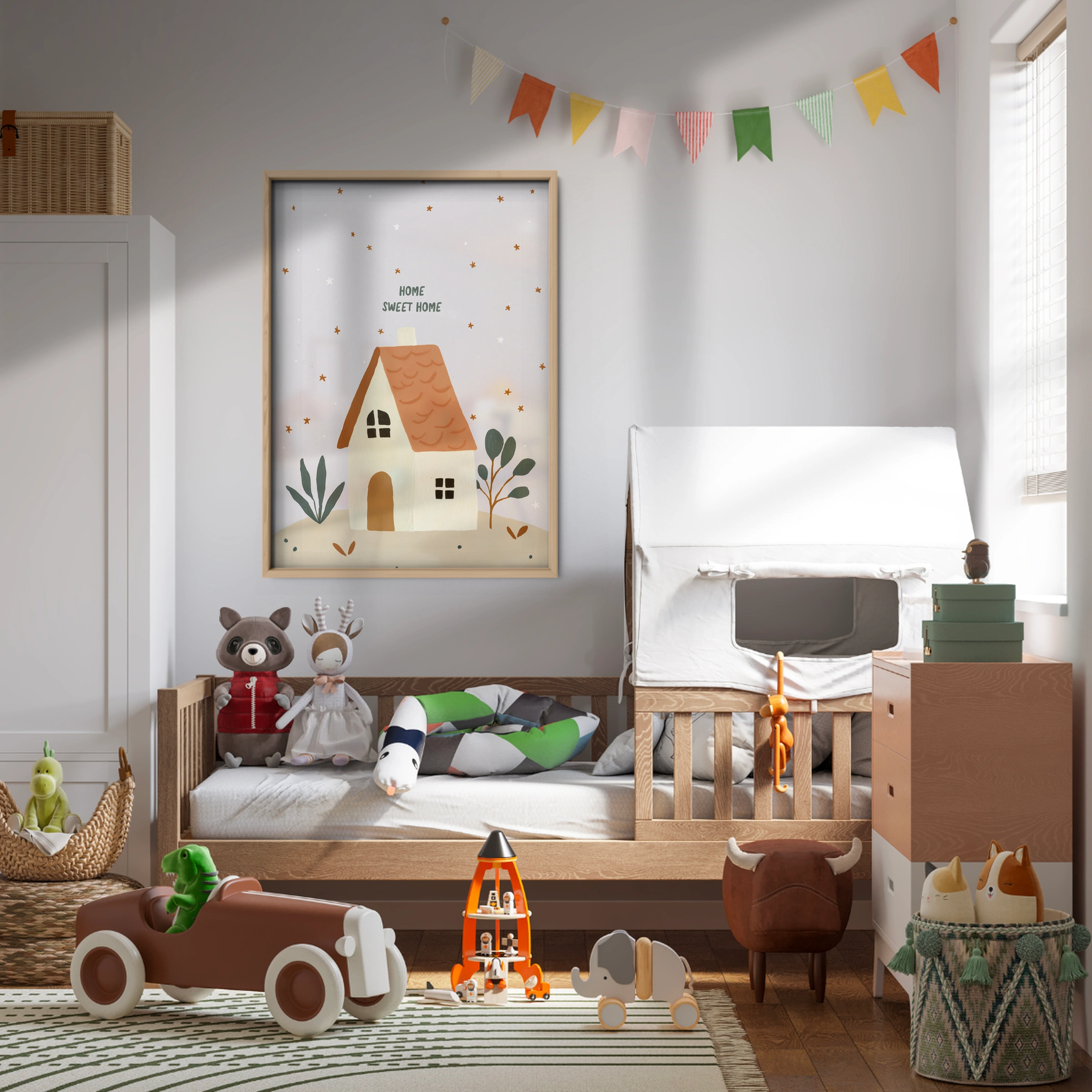 Home Sweet Home Nursery Print