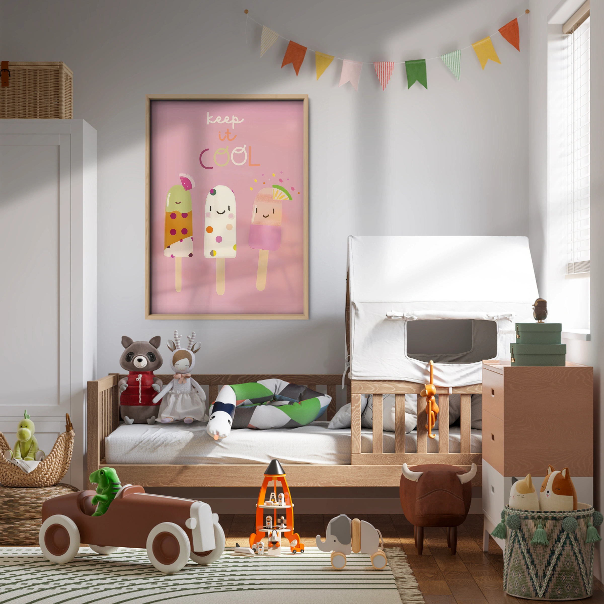 Keep It Cool Nursery Print