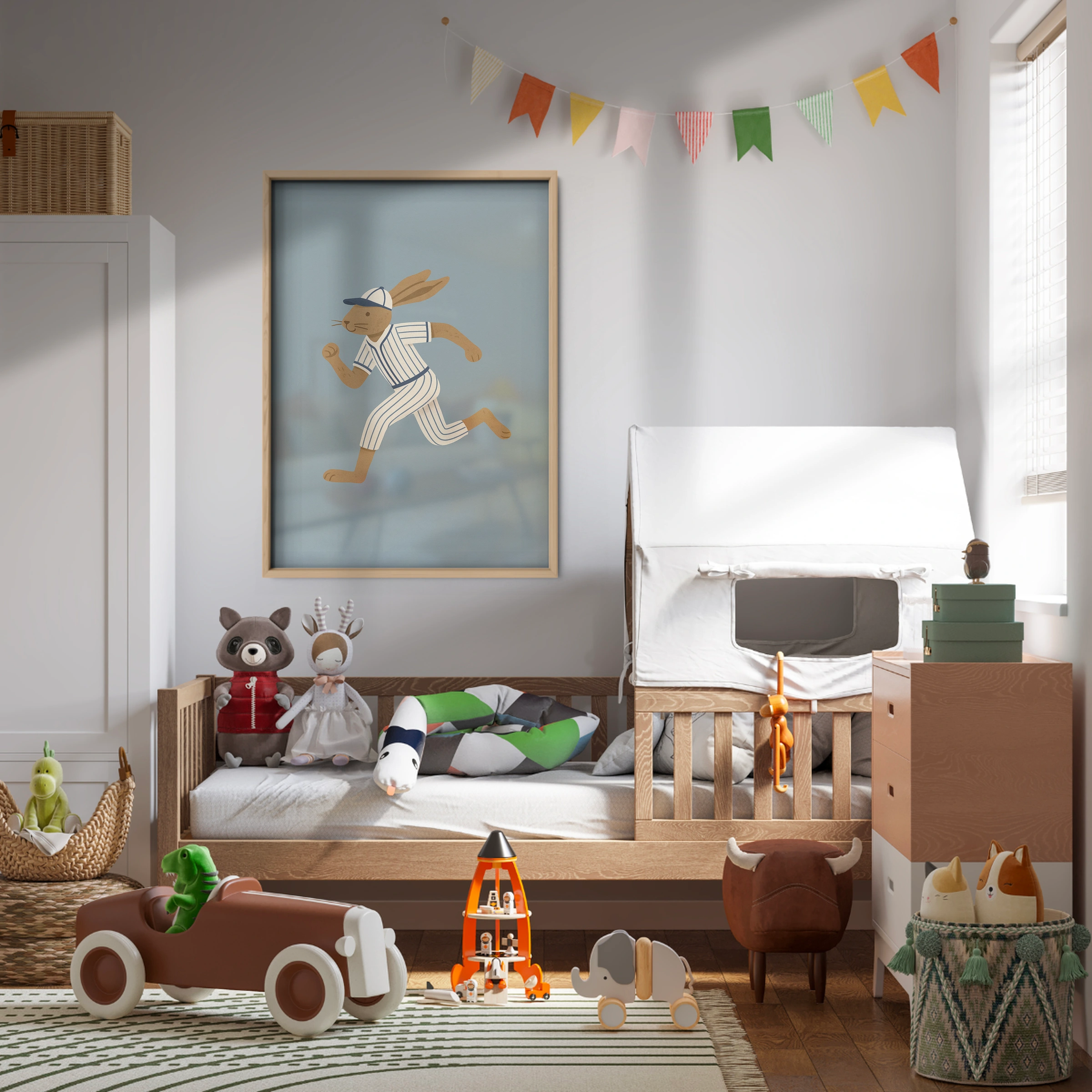 Let the Good Times Roll Two Nursery Print - kids room wall art print