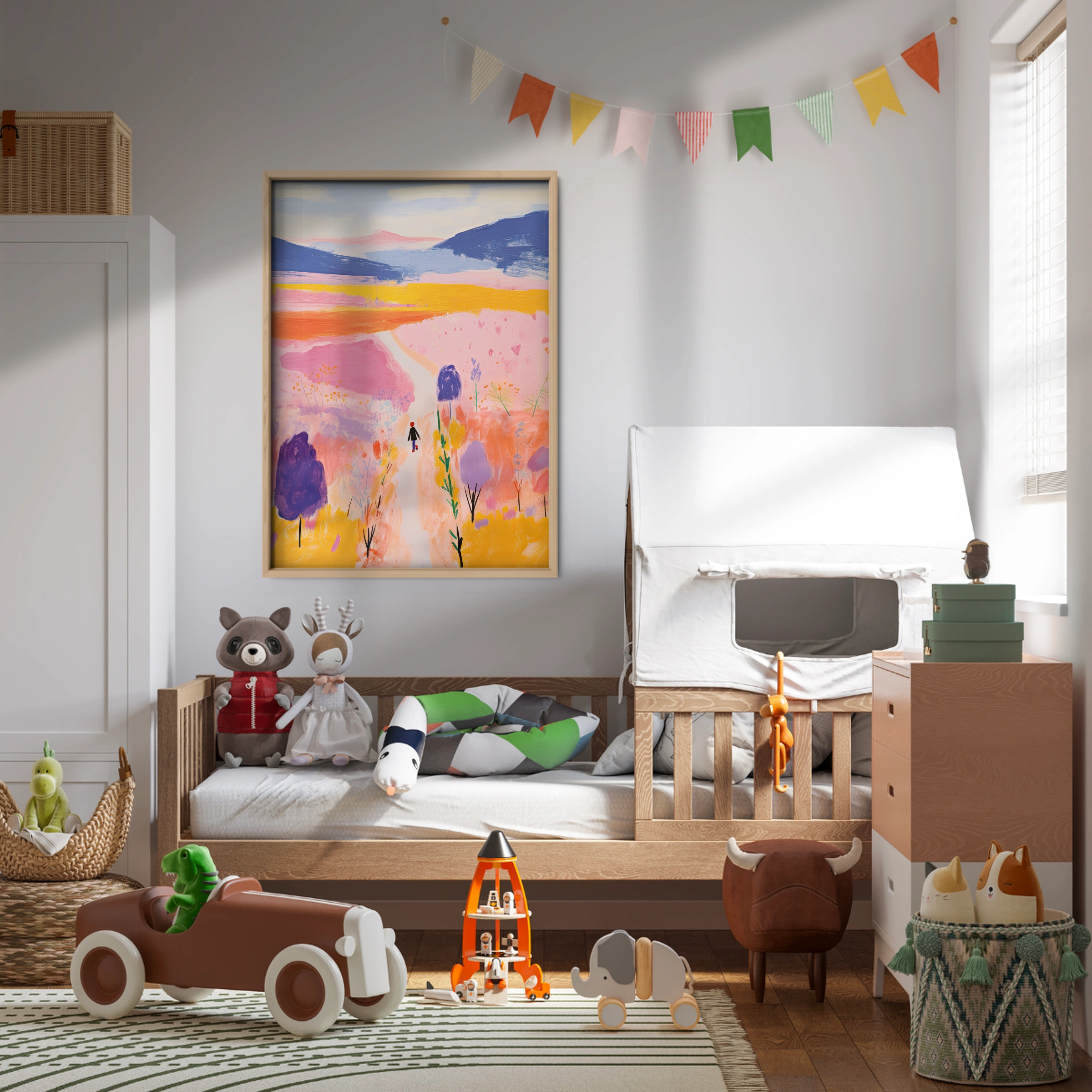 Meadow Path Nursery Print