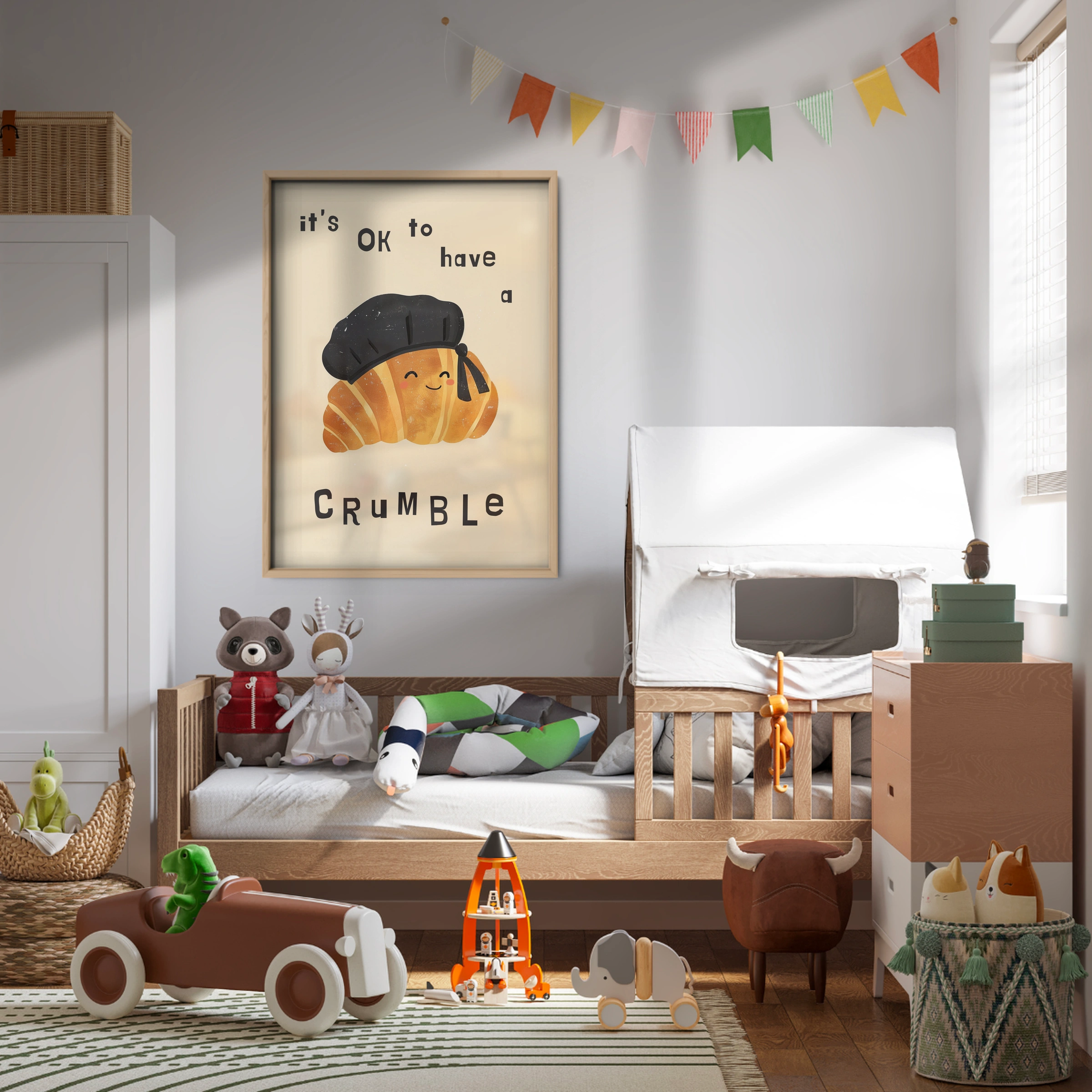 OK to Have a Crumble Nursery Print