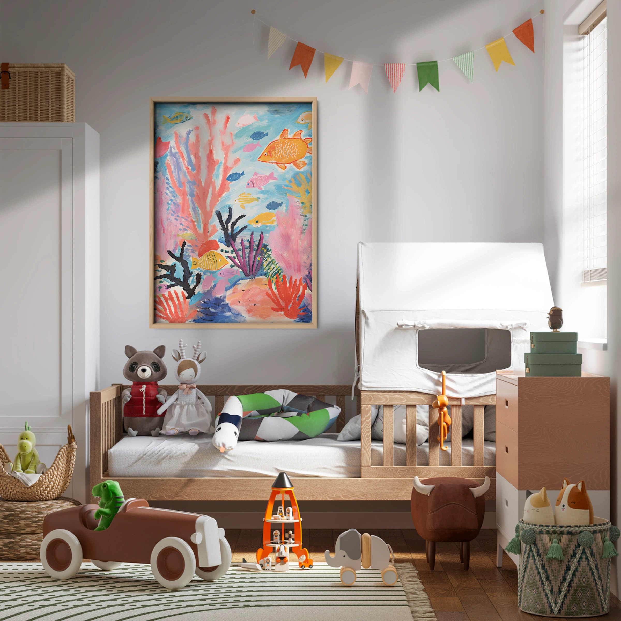 Underwater Reef Nursery Print