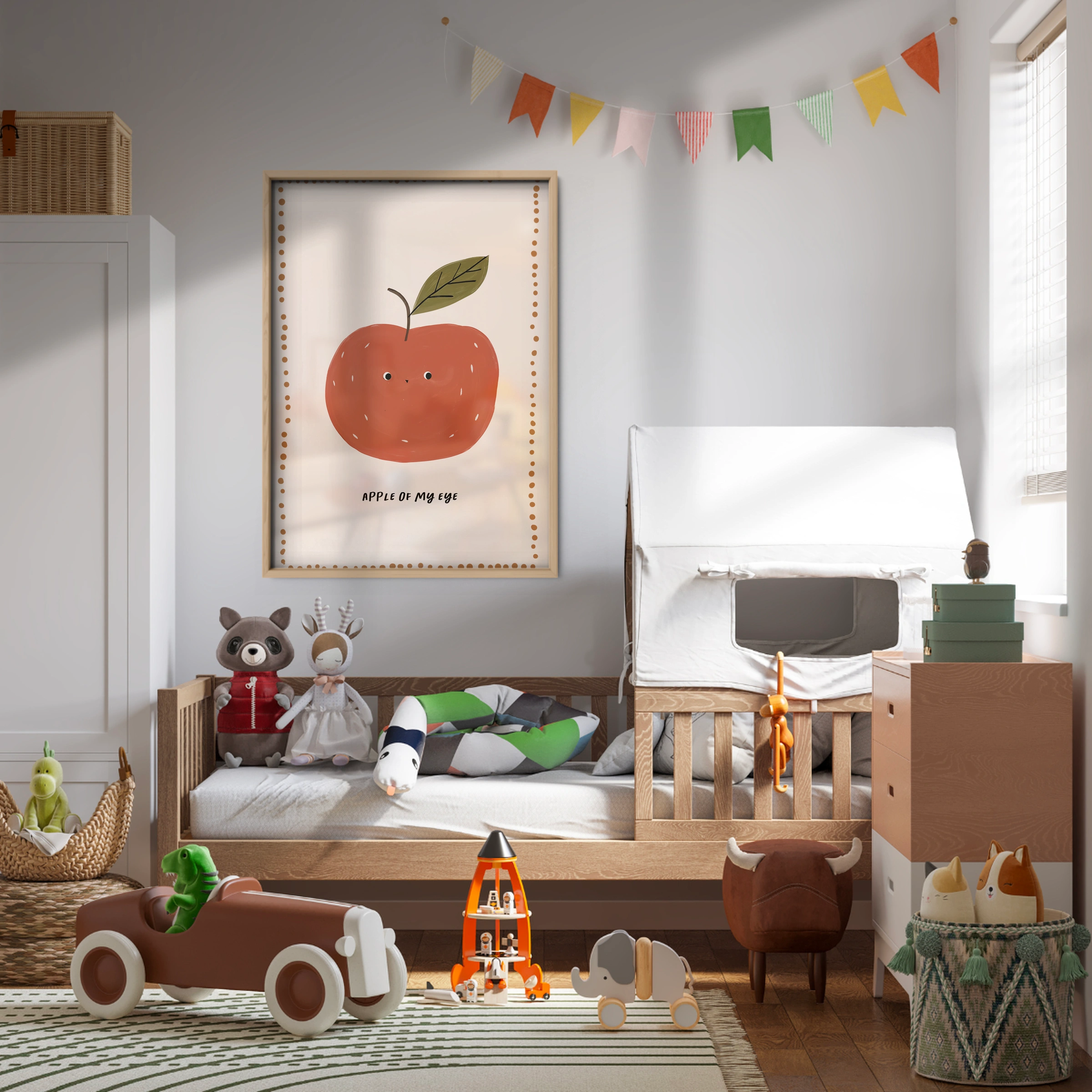 You Are So Sweet Apple Nursery Print